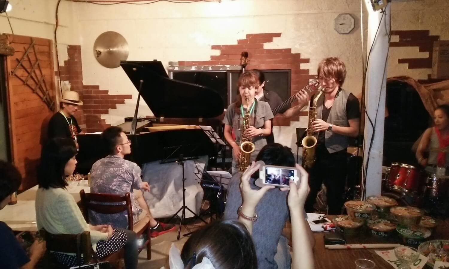 南魚沼音楽村2014（セッションの様子）